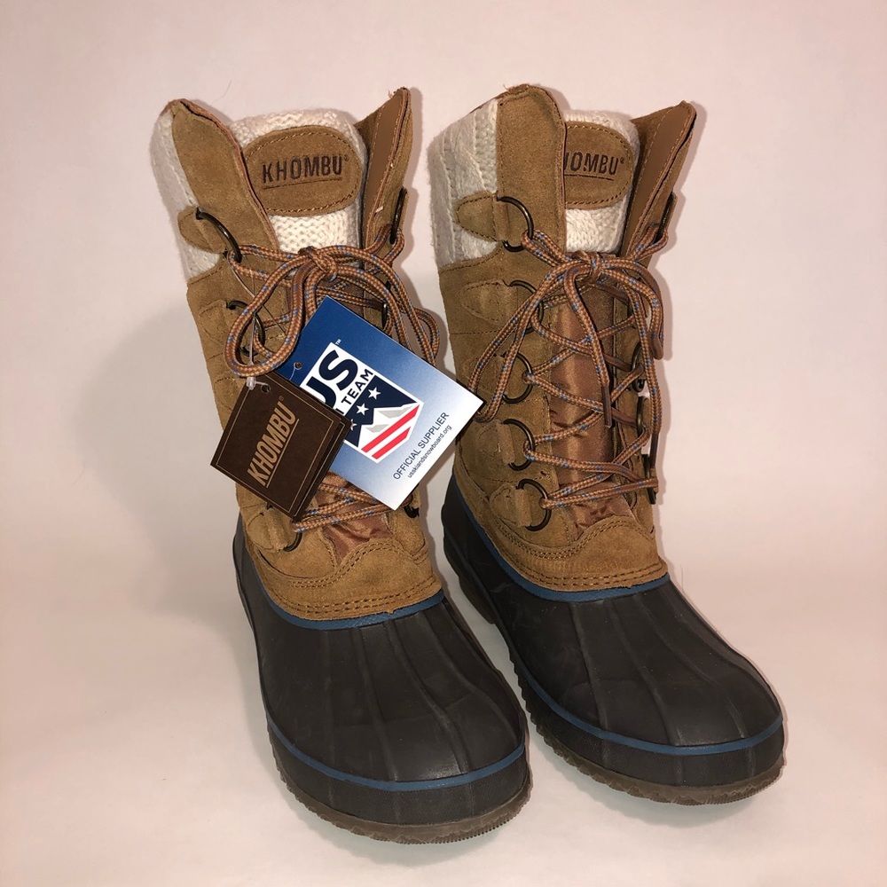 Khombu Authentic Duck Boots. Woman’s Size 7.  New